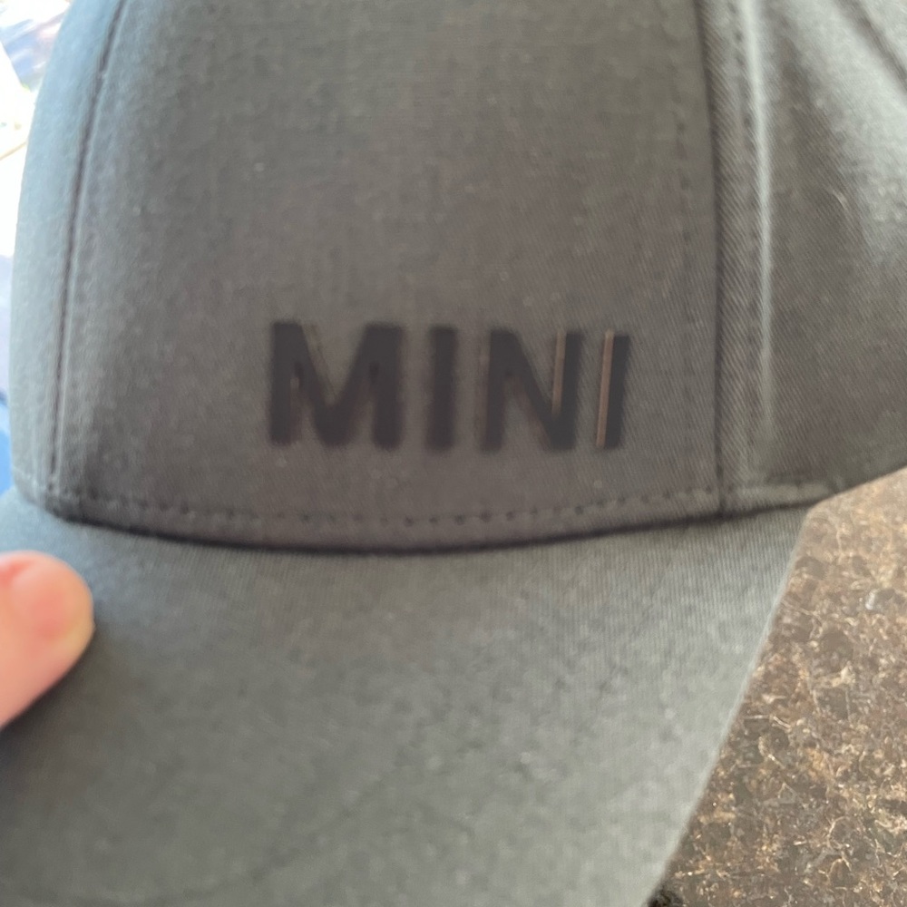 Genuine MINI Gray Cap Hat 🧢 Worn Gently Once.